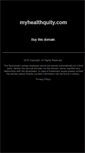 Mobile Screenshot of myhealthquity.com